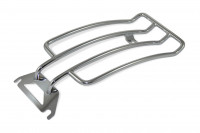 Hochglanzverchromter Gepäckträger für Harley-Davidson Road King 1997-2007 mit Solositz