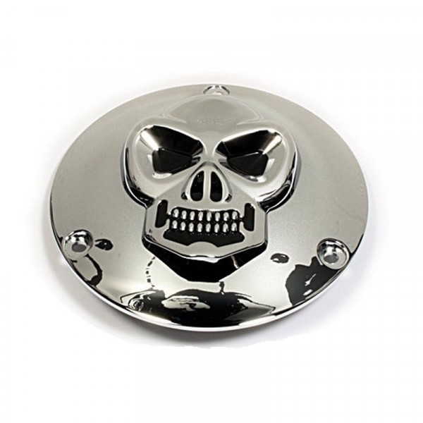 Kupplungsdeckel Skull Derbycover - Harley Evo, Shovel Big Twin