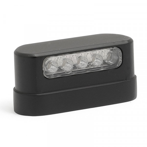 Kennzeichenbeleuchtung LED Schwarz