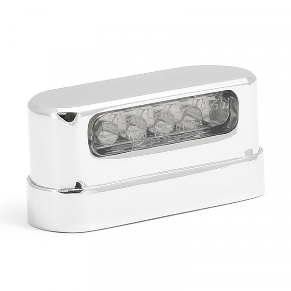 Kennzeichebeleuchtung LED Chrom