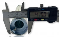 dB-Eater ca. 41 mm x 205 mm Universal für 1 3/4 Zoll Auspuffkrümmer