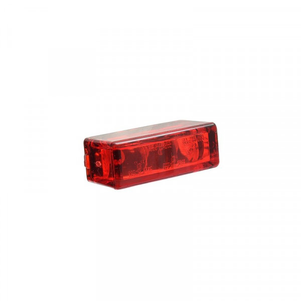 Micro-Rücklicht Rectangle Red LED 27 x 10 mm