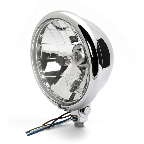 5 3/4 Bates Style Chrom Klarglas Bottom Mount