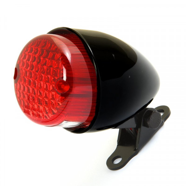 Mini-Rücklicht Schwarz / Rot