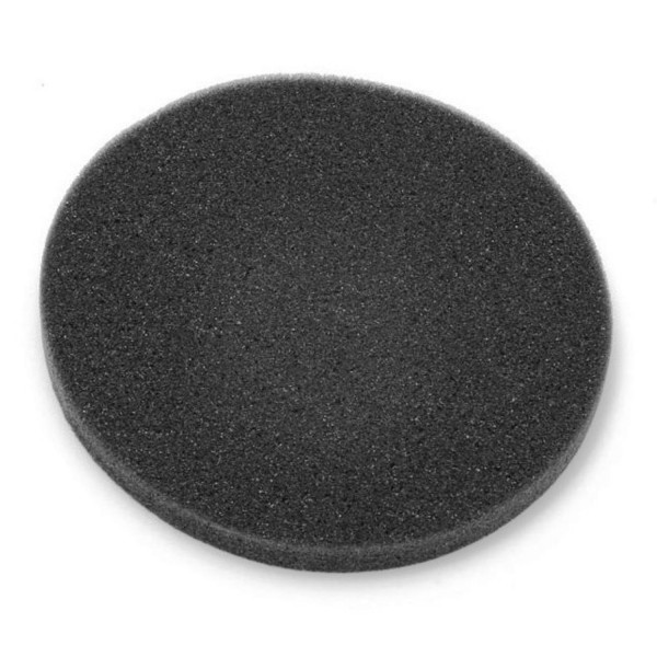 Luftfiltereinsatz rund aus dunkelgrauem Schaumstoff 185 mm